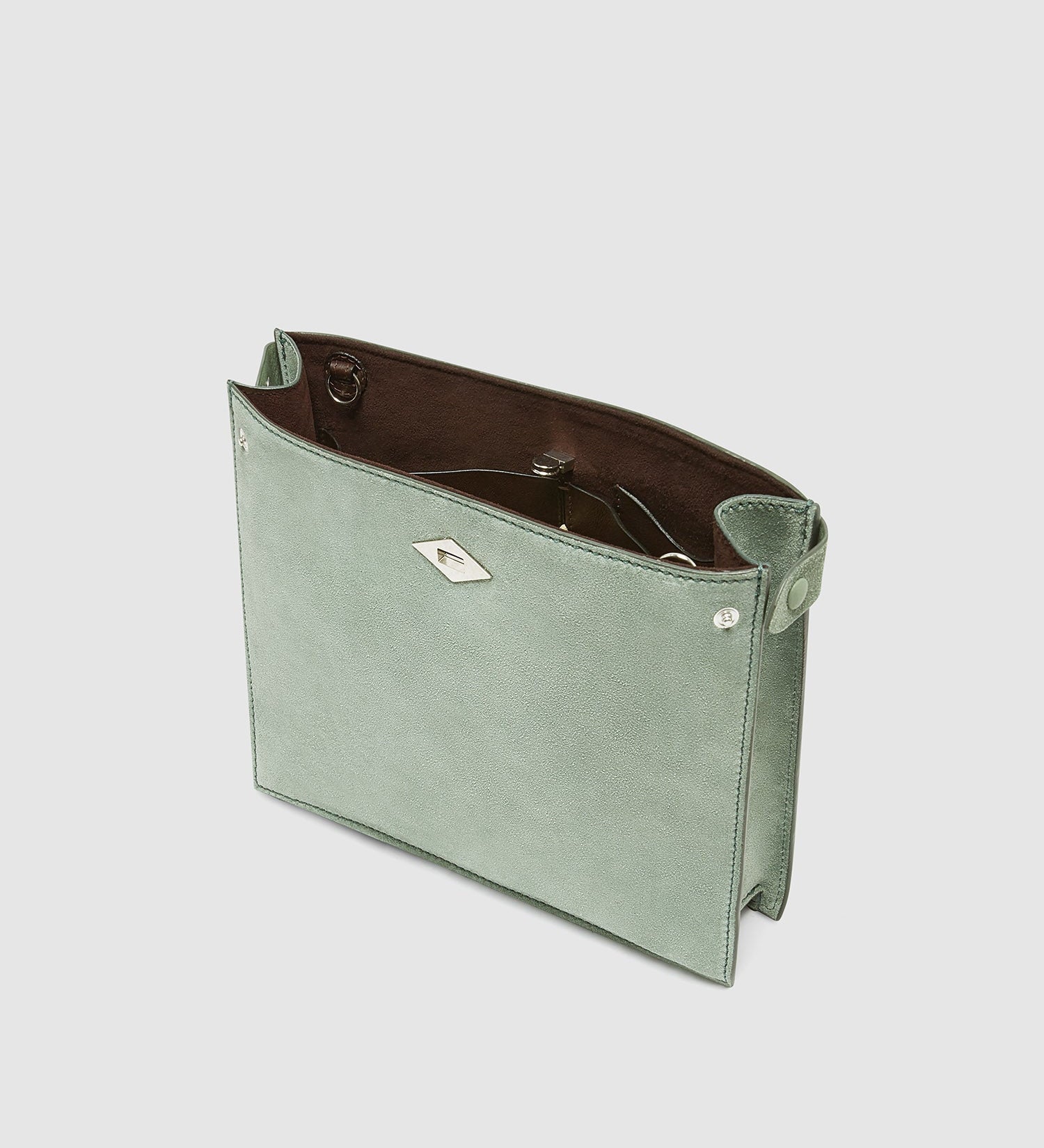 Metier - Stowaway Crossbody Suede Terra