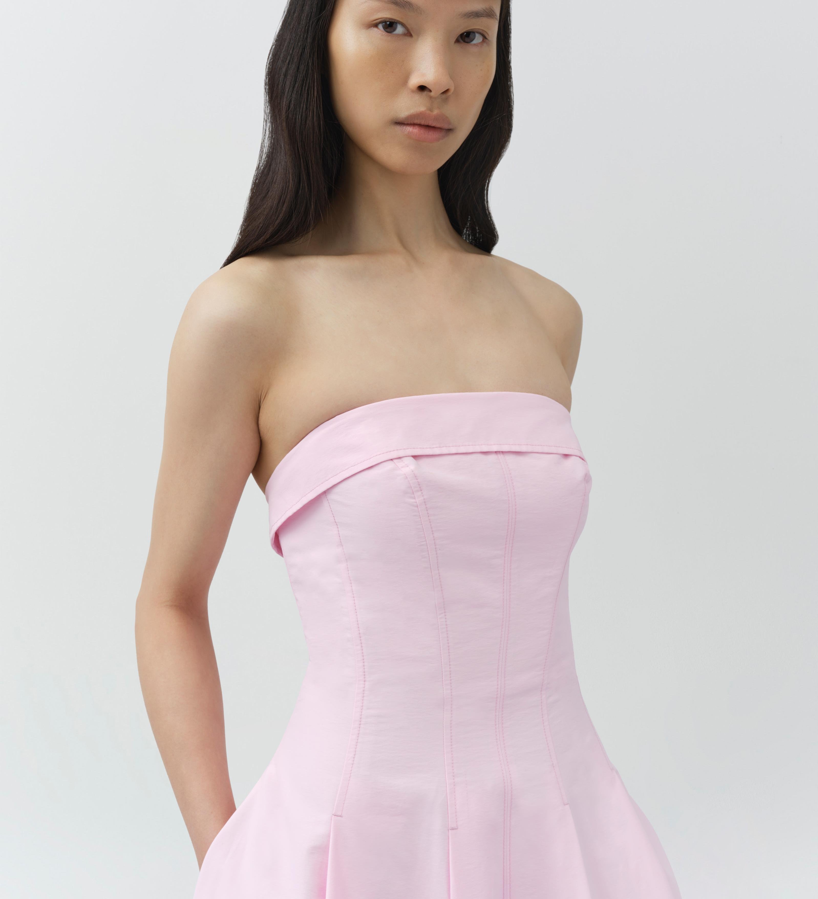 Simkhai - Avril Cotton Bustier Maxi Dress