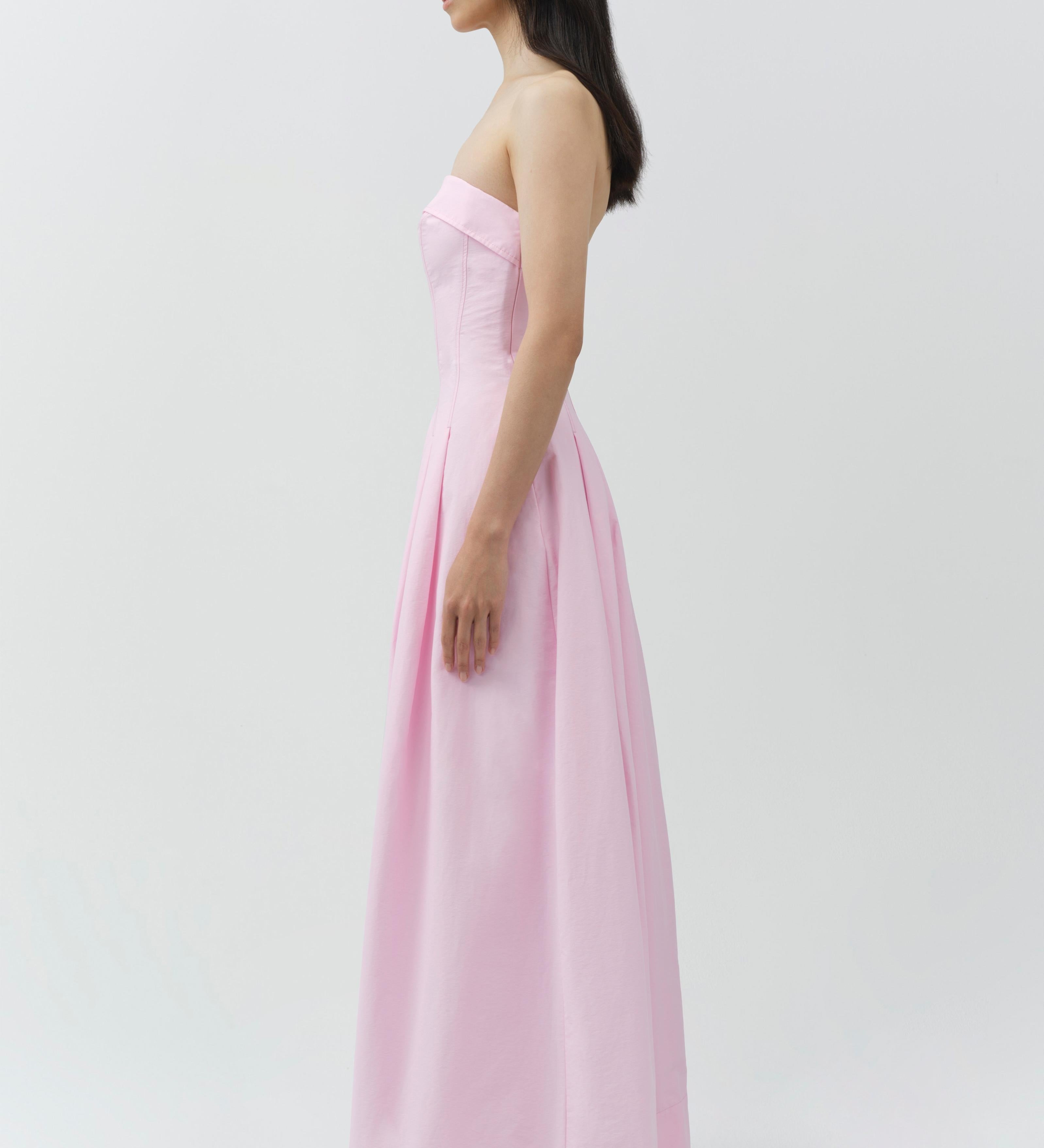 Simkhai - Avril Cotton Bustier Maxi Dress