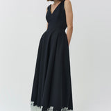 Simkhai - Mira Cotton Faille Lace Midi Dress