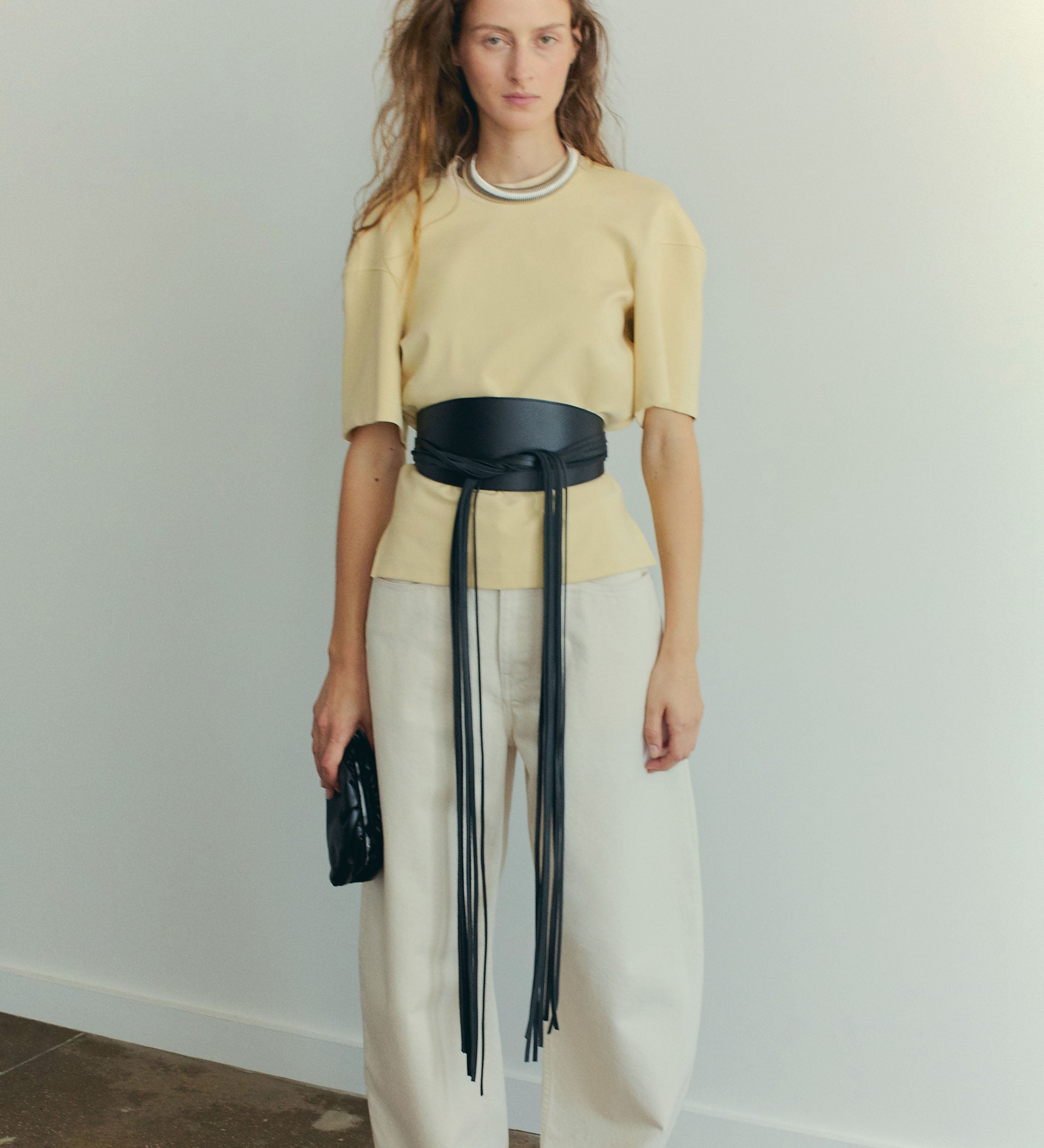 OSSOU - Shale Tee in Butter