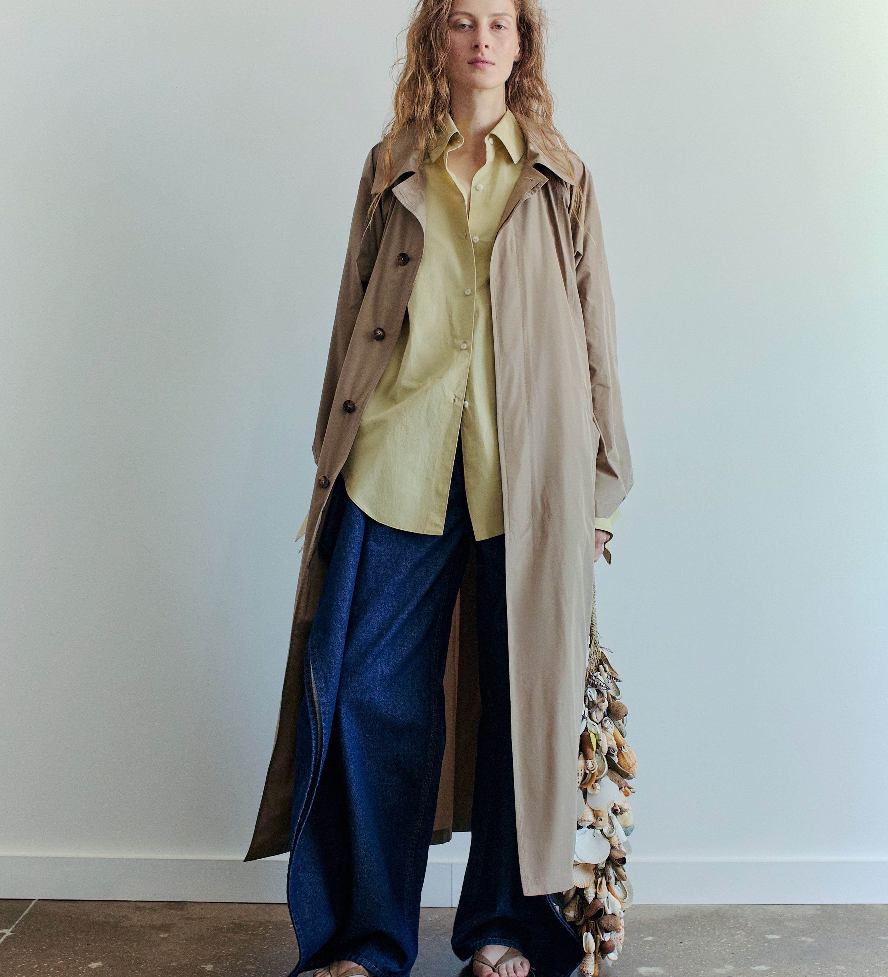 OSSOU - Arma Coat in Clay