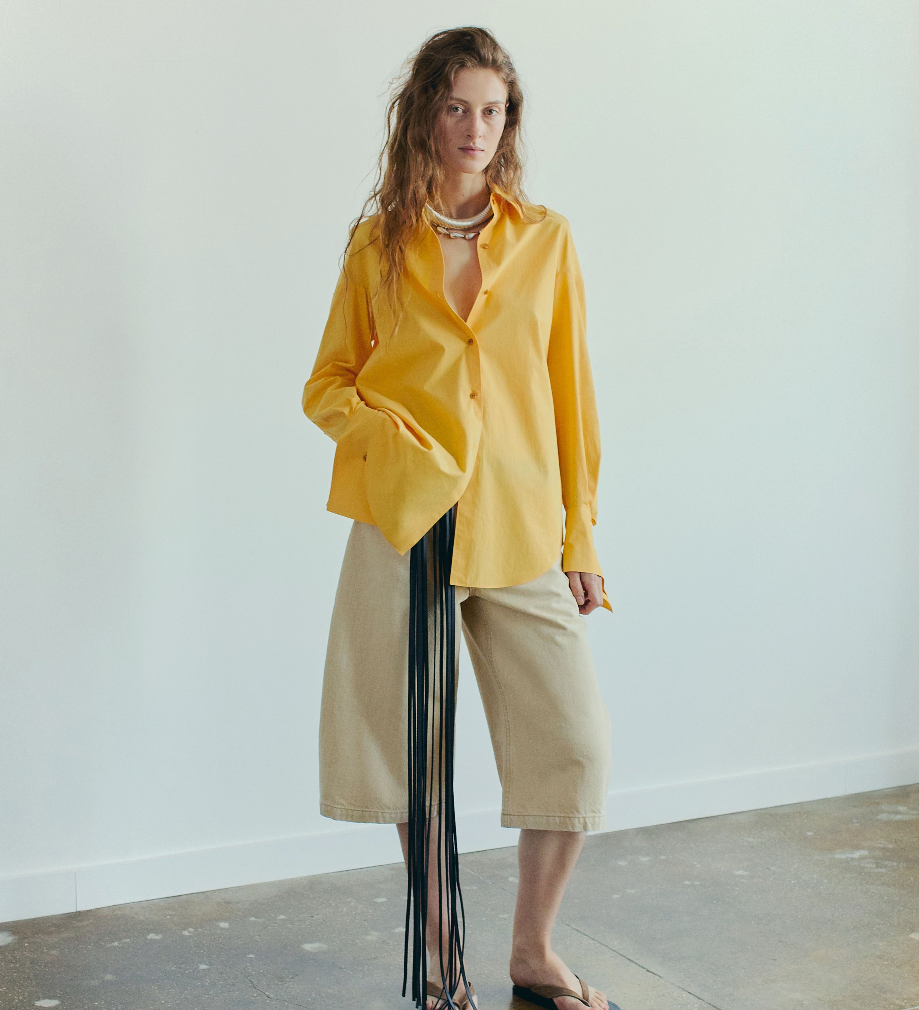 OSSOU - Wren Shirt in Sole