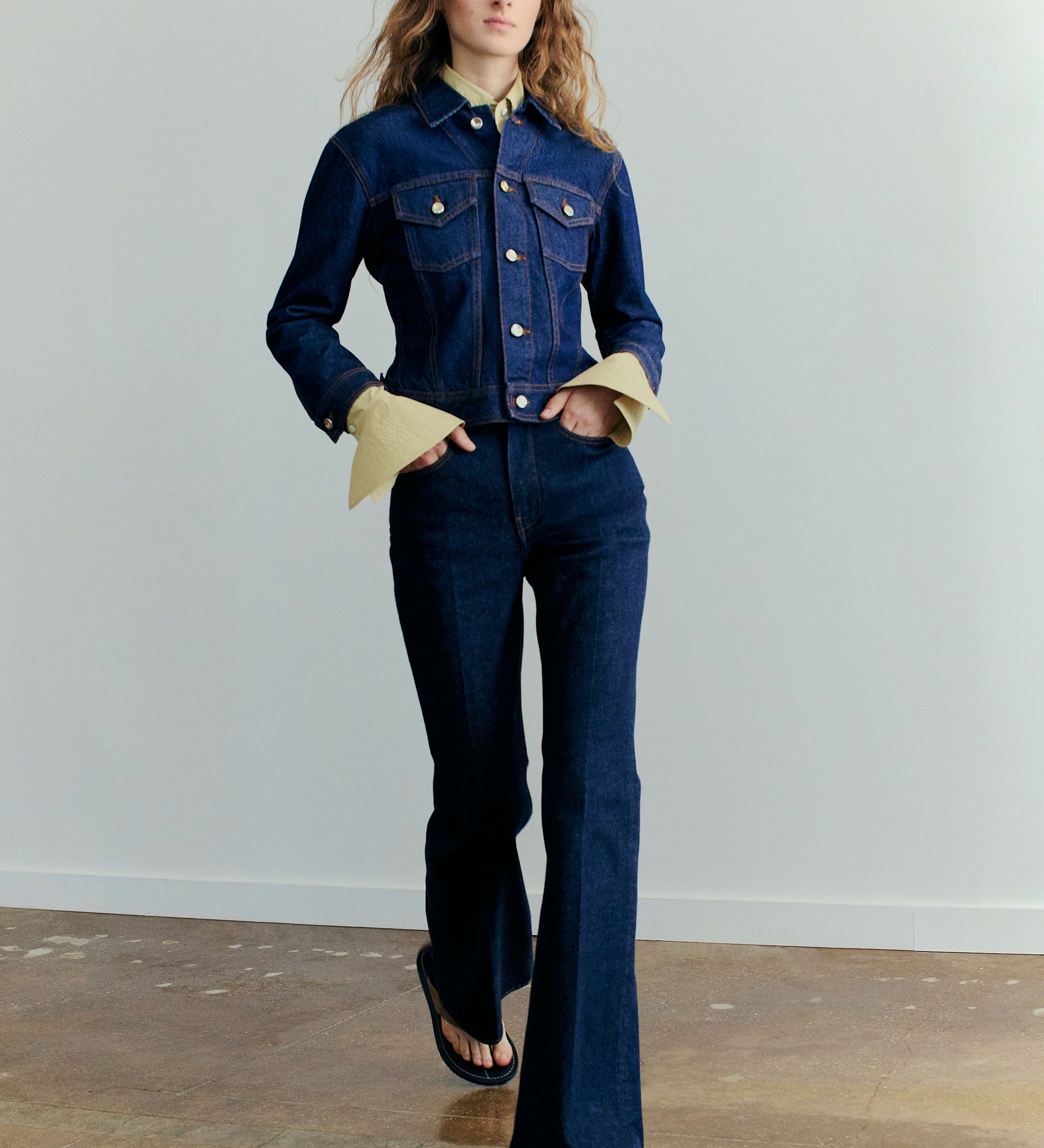 OSSOU - Spur Jean in Sable Wash