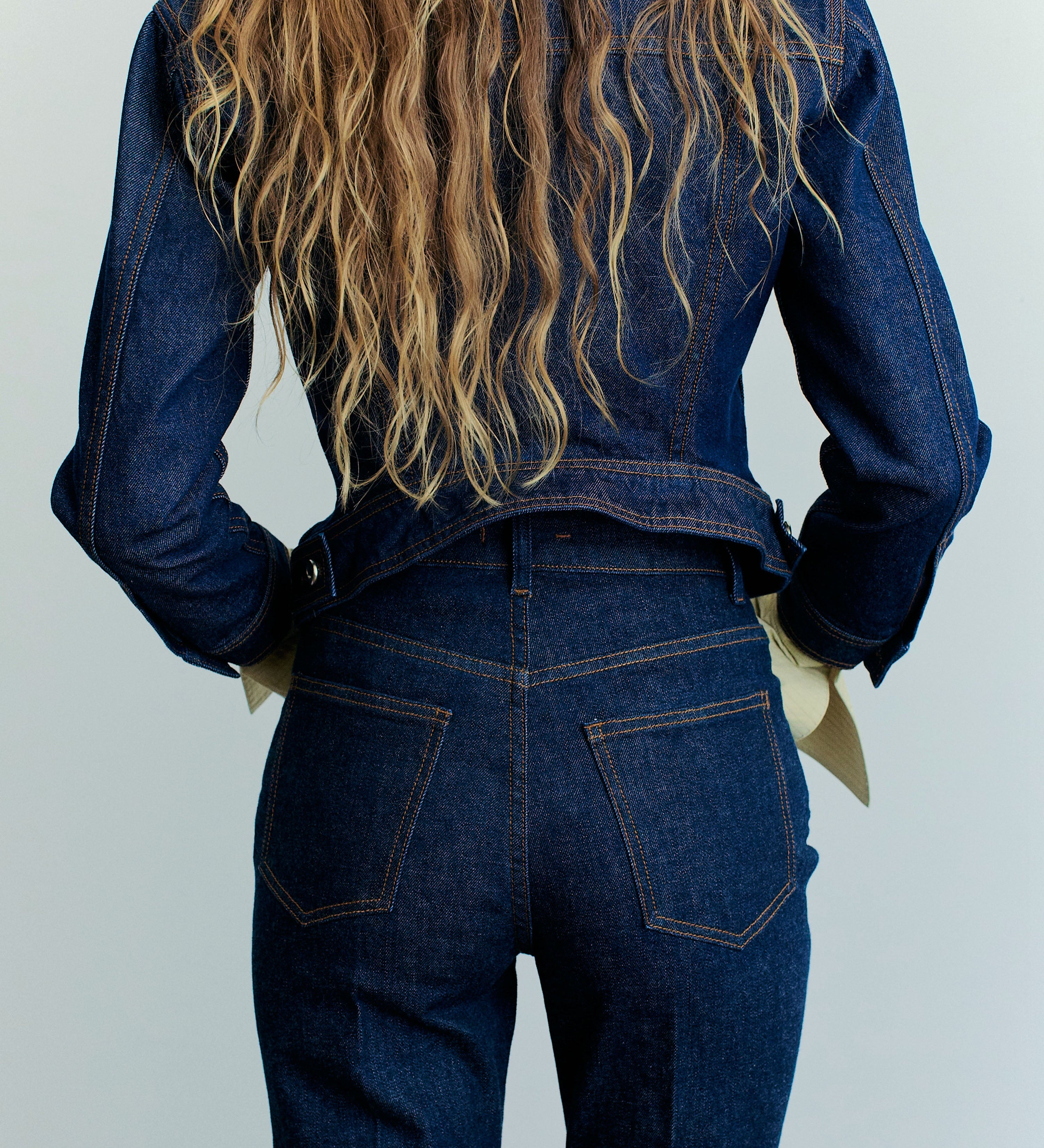 OSSOU - Spur Jean in Sable Wash