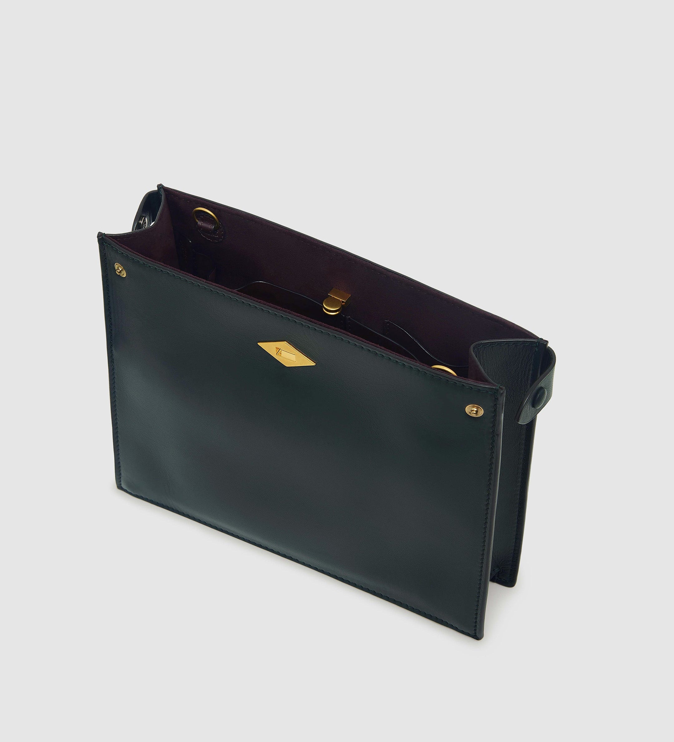 Metier - Stowaway Crossbody Buttery Nappa Foresta