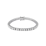 Dorsey - KATE RIVIÈRE BRACELET IN 3.75MM LAB WHITE SAPPHIRE