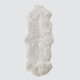 The Citizenry - Sheepskin Accent Rug - White