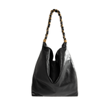Saint Laurent - Amalia Smooth Leather Hobo Bag