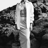 Faithfull - Loire Skirt Taupe - Final Sale