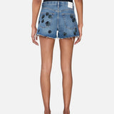FRAME - Atelier Embellished Hang Short -- Juliet