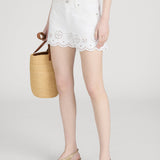 FRAME - The Eyelet Hang Short Long