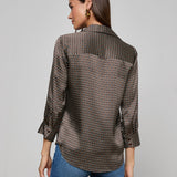 L'AGENCE - Dani Silk Blouse