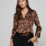 L'AGENCE - Dani Silk Blouse