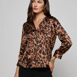 L'AGENCE - Dani Silk Blouse