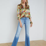 L'AGENCE - Dani Silk Blouse
