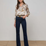 L'AGENCE - Dani Silk Blouse