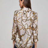 L'AGENCE - Dani Silk Blouse