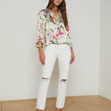 L'AGENCE - Dani Silk Blouse