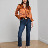 L'AGENCE - Dani Silk Blouse