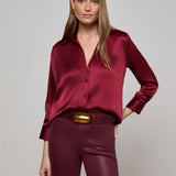 L'AGENCE - Dani Silk Blouse