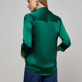 L'AGENCE - Dani Silk Blouse