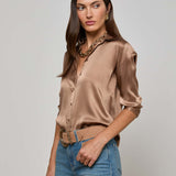 L'AGENCE - Dani Silk Blouse