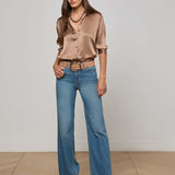 L'AGENCE - Dani Silk Blouse