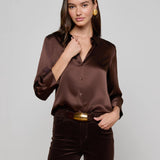 L'AGENCE - Dani Silk Blouse