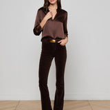 L'AGENCE - Dani Silk Blouse