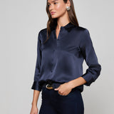 L'AGENCE - Dani Silk Blouse