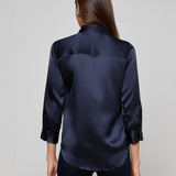 L'AGENCE - Dani Silk Blouse