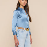 L'AGENCE - Dani Silk Blouse