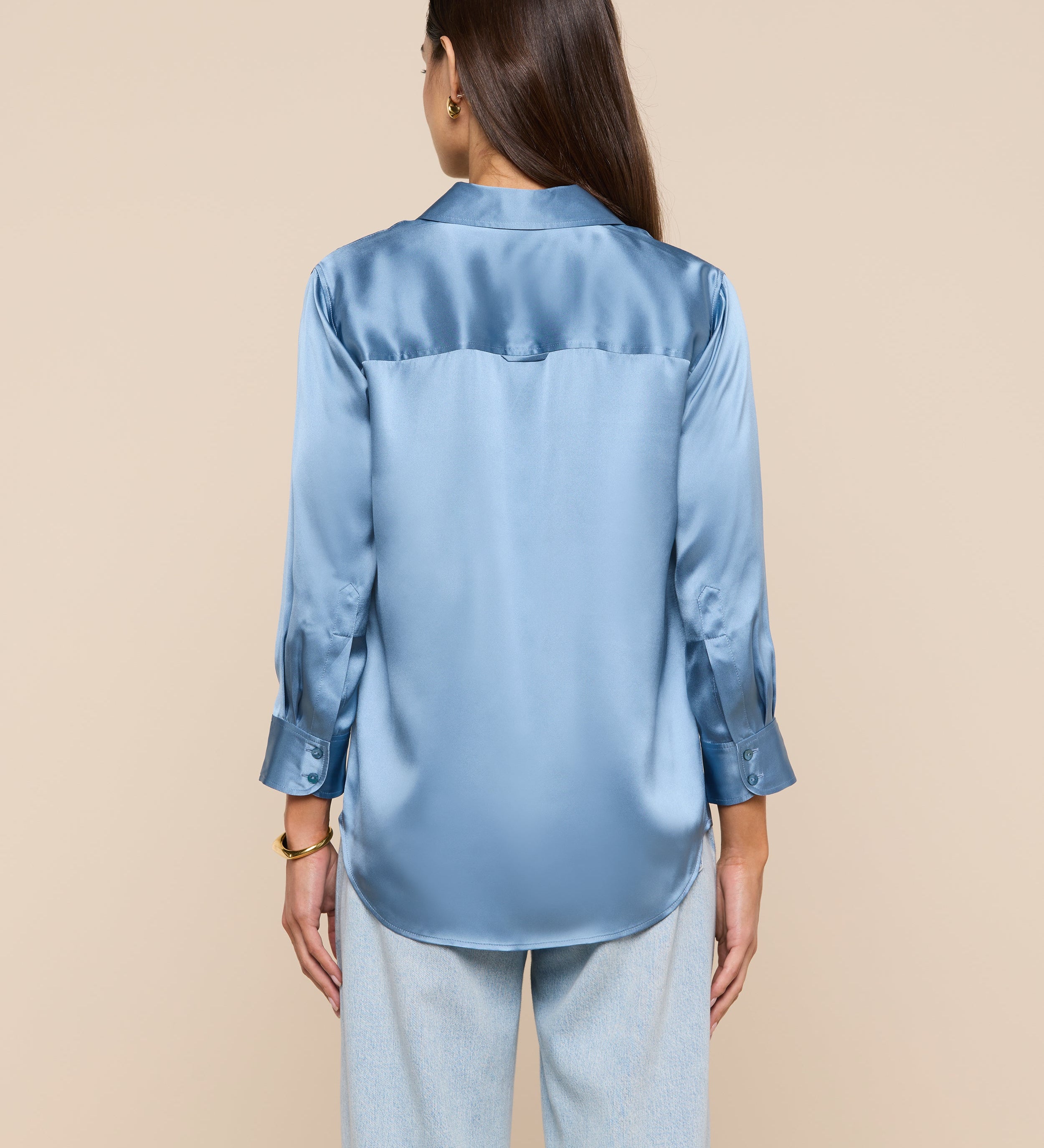 L'AGENCE - Dani Silk Blouse