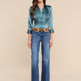 L'AGENCE - Dani Silk Blouse