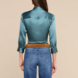 L'AGENCE - Dani Silk Blouse