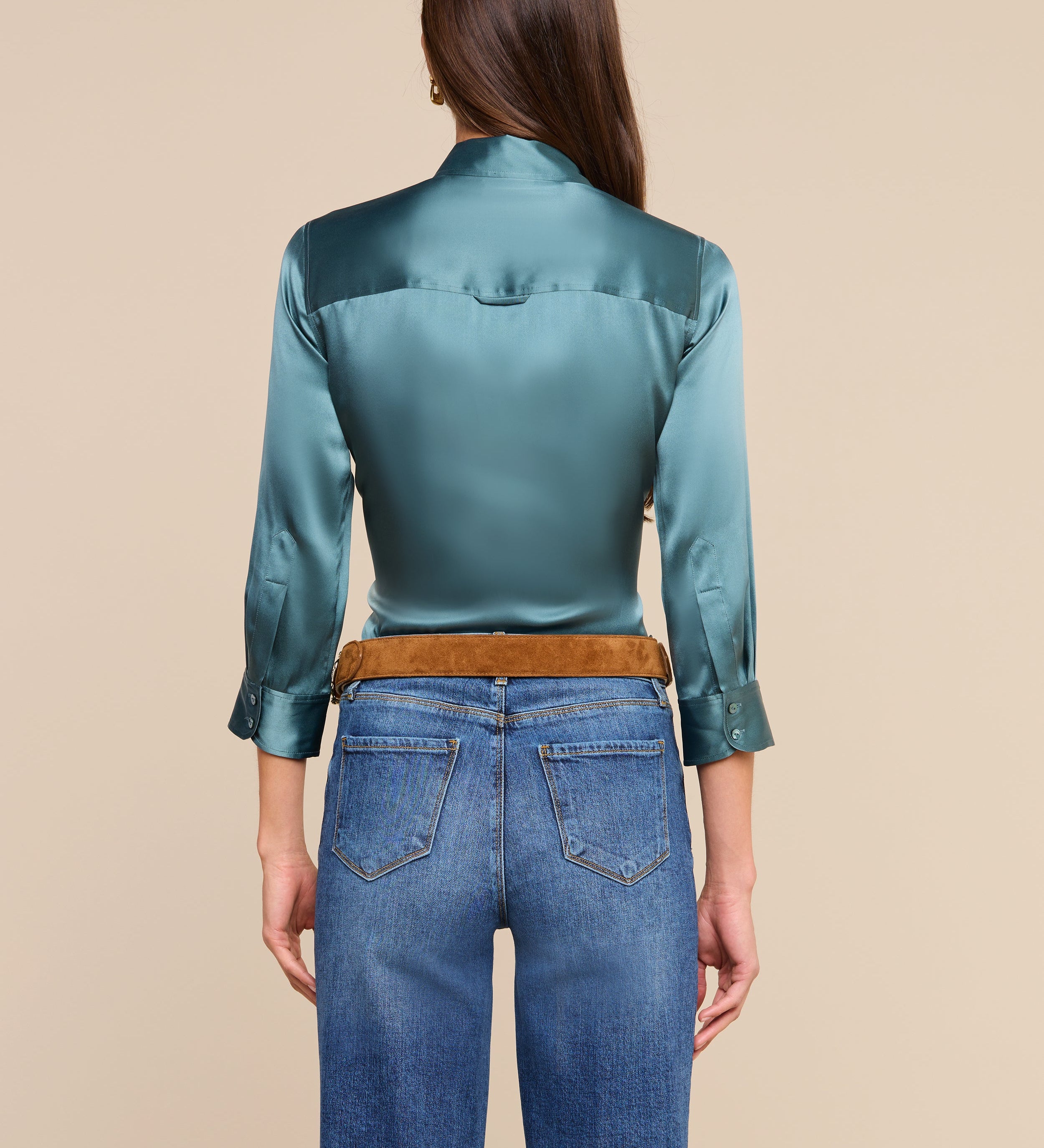 L'AGENCE - Dani Silk Blouse