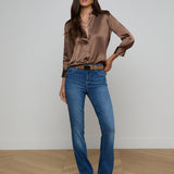 L'AGENCE - Dani Silk Blouse