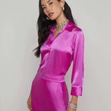 L'AGENCE - Dani Silk Blouse
