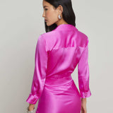 L'AGENCE - Dani Silk Blouse
