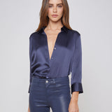 L'AGENCE - Dani Silk Blouse