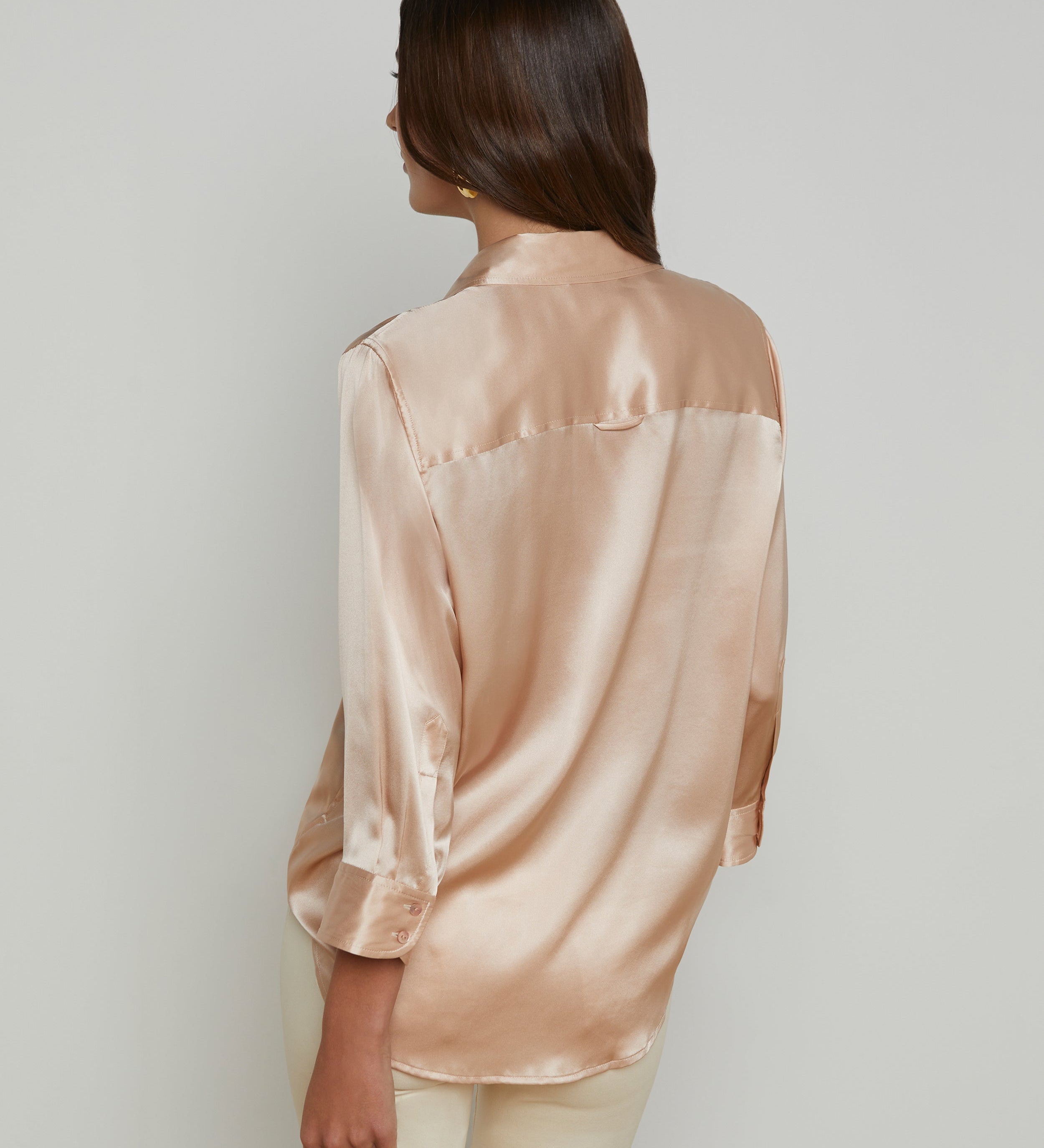 L'AGENCE - Dani Silk Blouse