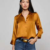L'AGENCE - Dani Silk Blouse