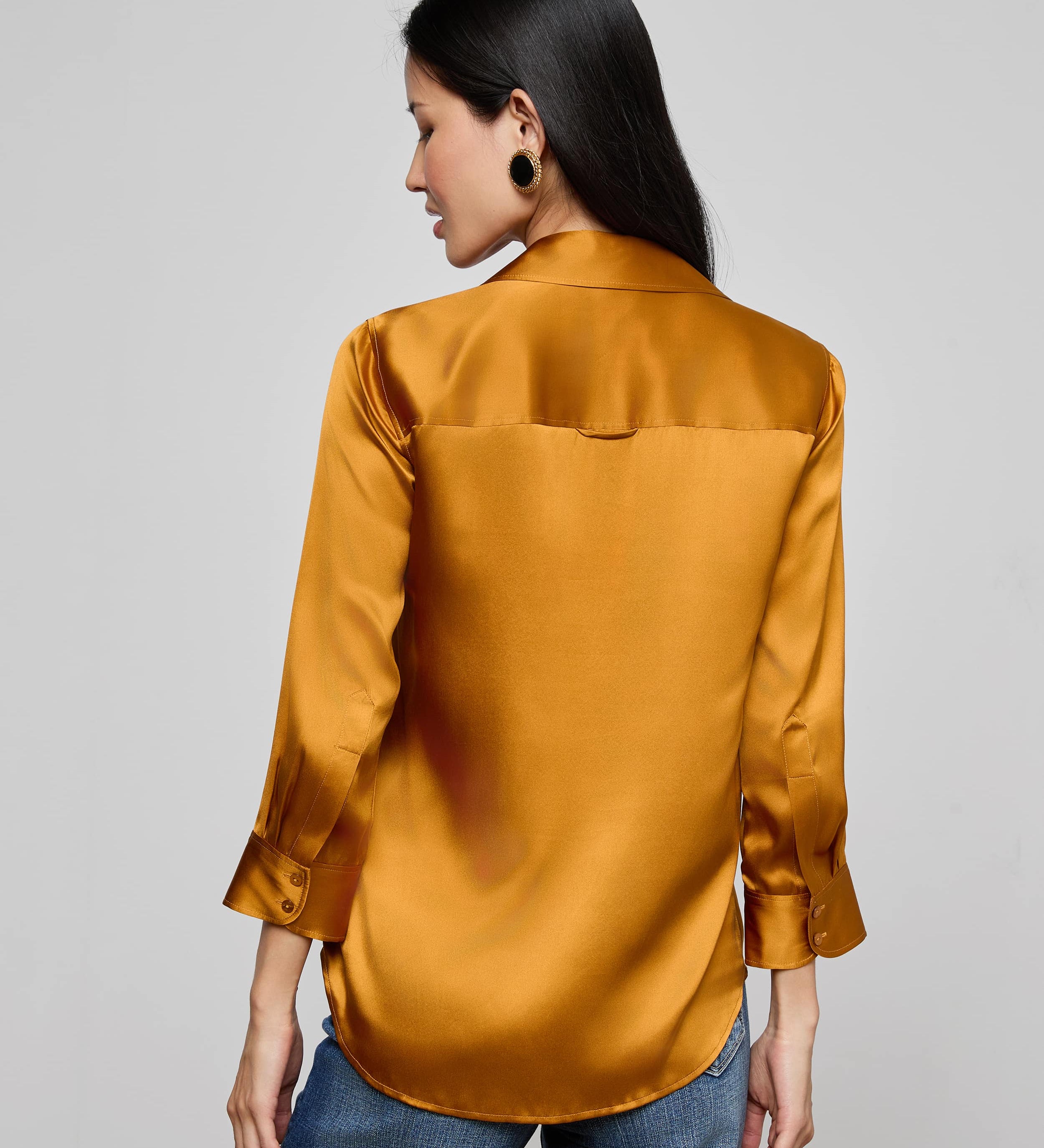 L'AGENCE - Dani Silk Blouse