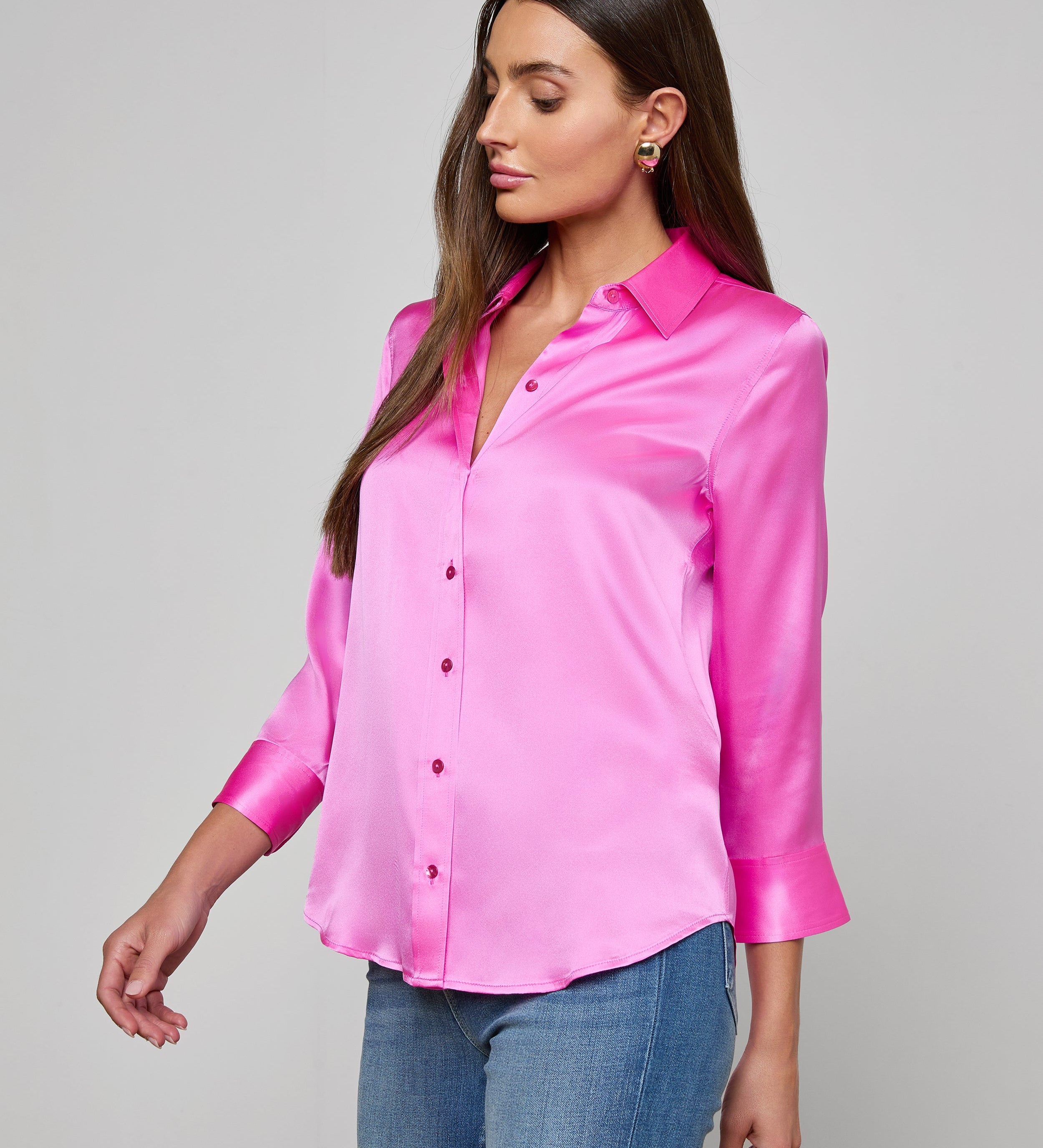 L'AGENCE - Dani Silk Blouse