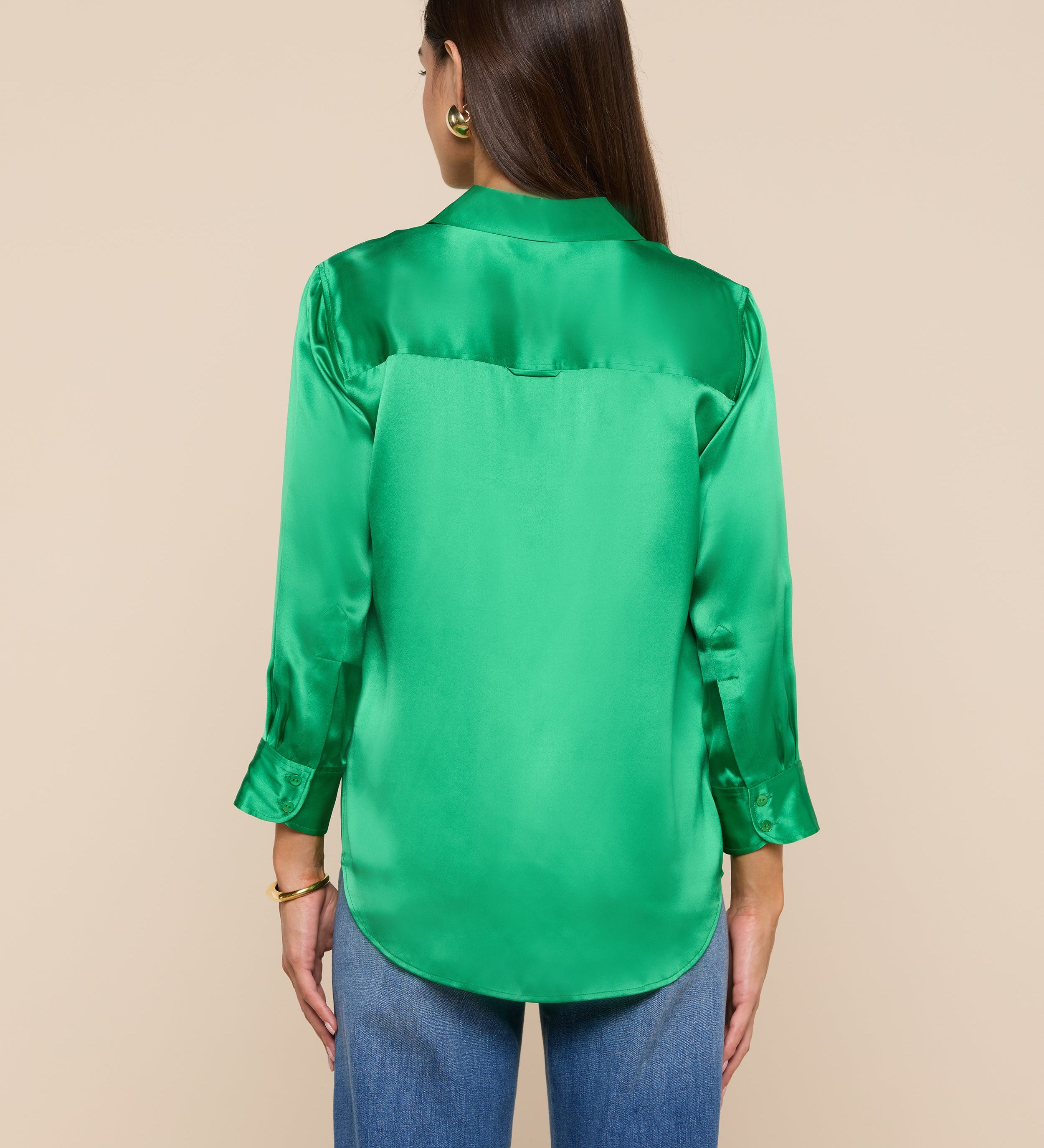 L'AGENCE - Dani Silk Blouse