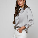 L'AGENCE - Dani Silk Blouse