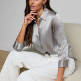 L'AGENCE - Dani Silk Blouse