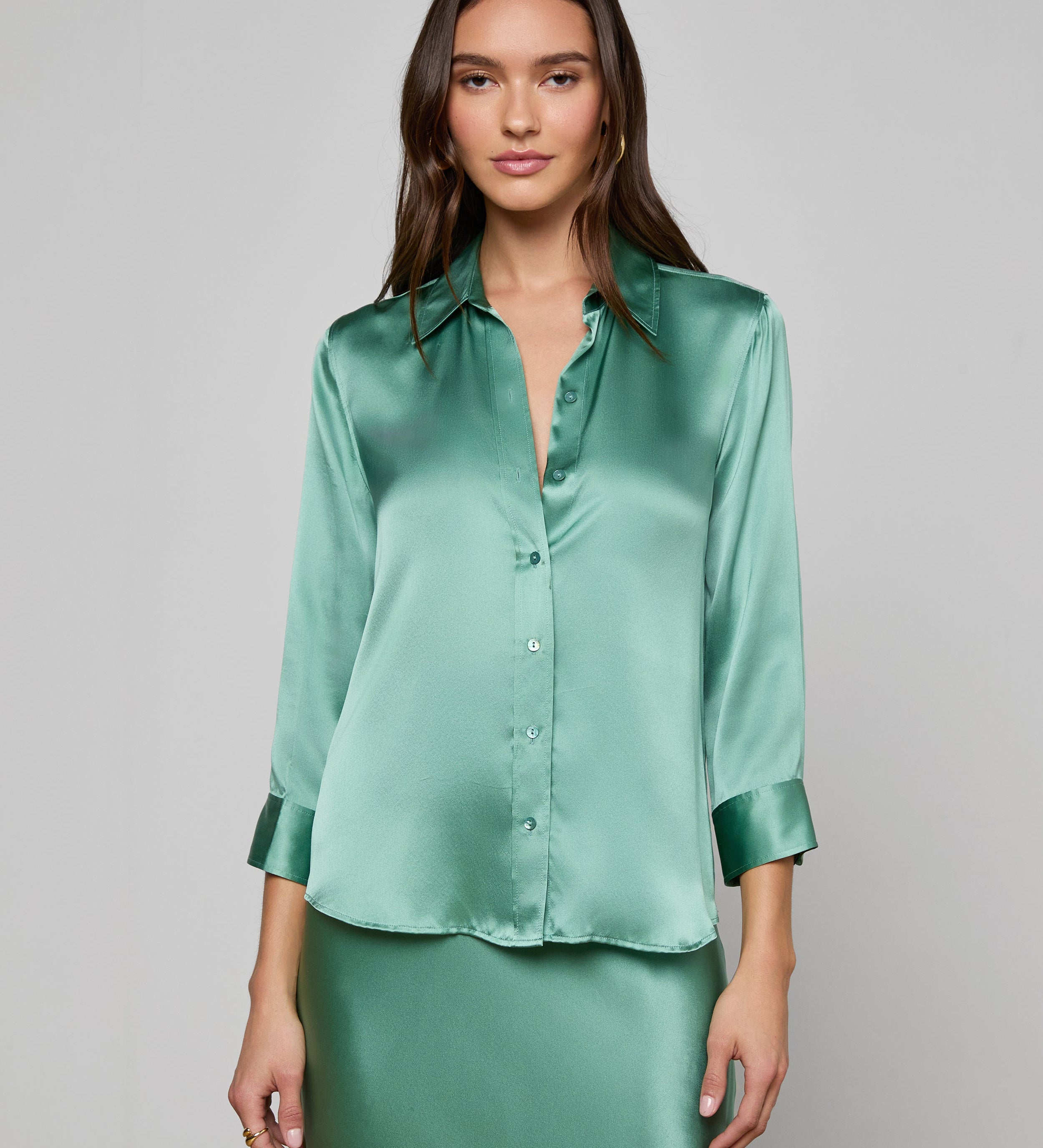 L'AGENCE - Dani Silk Blouse