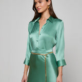 L'AGENCE - Dani Silk Blouse